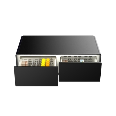 モダンな家 リビング スマート家具 ミニ冷蔵庫と冷凍庫のコーヒーテーブル