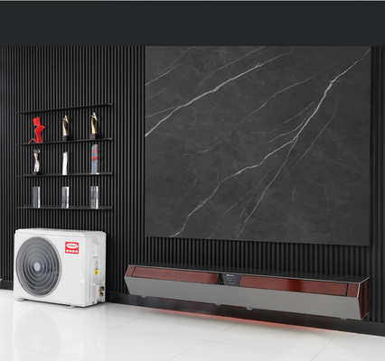 簡単に清掃するパネル 木製の壁掛けテレビスタンド 電動リビングルーム家具