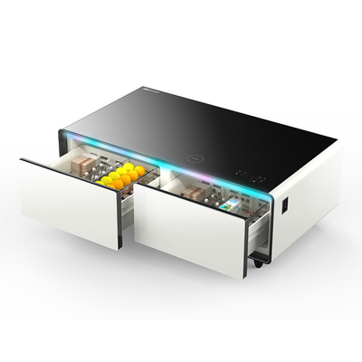 組み込みオーディオプレーヤーとワイヤレス充電の二重USB冷蔵庫冷蔵庫