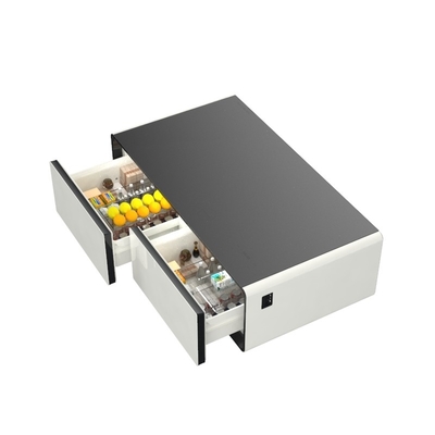 スマートコーヒーテーブル プリムスト 2024 ミニリビング 冷蔵庫 2つの冷却引き出し