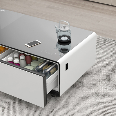 スマート家具製造 1295*705*460mm 多機能冷蔵庫 コーヒーテーブル