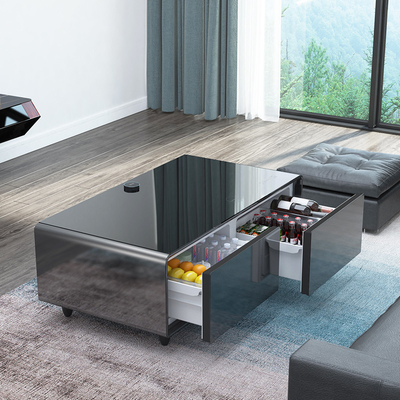 スマートコーヒーテーブル冷蔵庫 2 ドラワー冷蔵庫と1295*705*457mm 家庭用サイズ