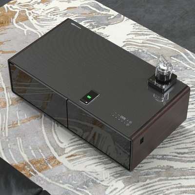 スマートテーブル冷蔵庫 音楽スピーカー 電話充電とワイヤレス充電器 220V