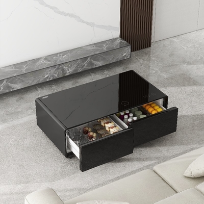 ホーム 家具 一般 スマートコーヒーテーブル フローズドローバーとワイヤレス充電