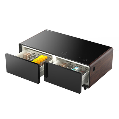 60W パワー スマート 冷蔵庫 ワイヤレス充電 USBとダブル温度ゾーン