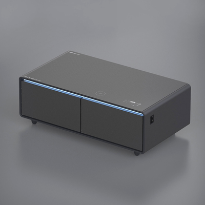 このコーヒーテーブルでリビングを美しくする 組み込み音楽プレーヤーとUSB充電