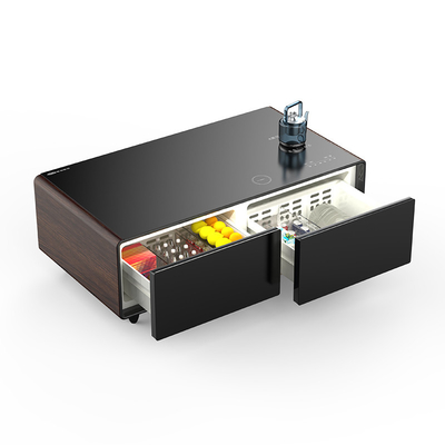 このコーヒーテーブルでリビングを美しくする 組み込み音楽プレーヤーとUSB充電
