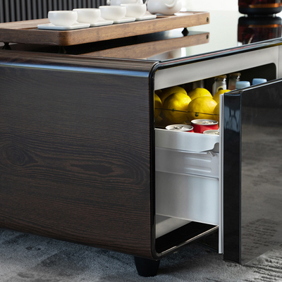 電動冷却引き出し ワインの地下室 キャビネット 現代のコーヒーテーブル リビング 部屋 家具