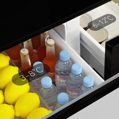 リビングルーム家具 電気源とスマート機能の現代コーヒーテーブル