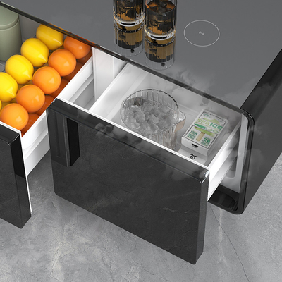 1055*585*460mm 家庭用アイスバー コーヒーテーブル 冷蔵庫 ワイヤレス充電器 220V