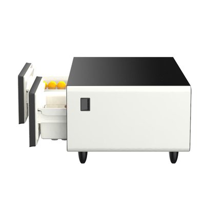 家庭用 家具 内蔵冷蔵庫とUSBタイプC充電ポートのコーヒーテーブル