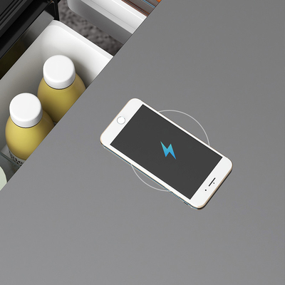 スマートテーブル冷蔵庫 無線充電とUSB電源ソケット 総重量45KGS