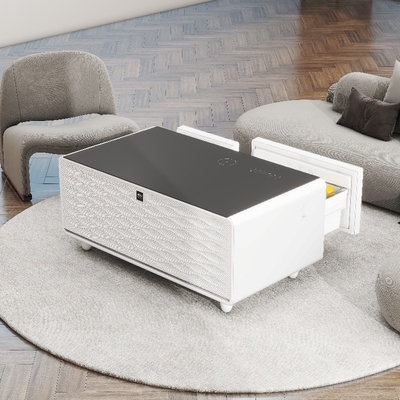 スマートテーブル冷蔵庫 無線充電とUSB電源ソケット 総重量45KGS