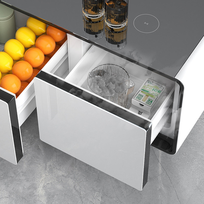スタイリッシュな電気冷蔵庫 冷蔵庫 スマートコーヒーテーブル リビング 220V