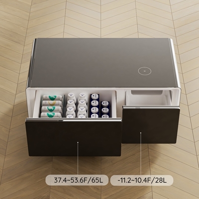 電動多機能豪華リビング家具 ワイヤレス充電とLEDライト
