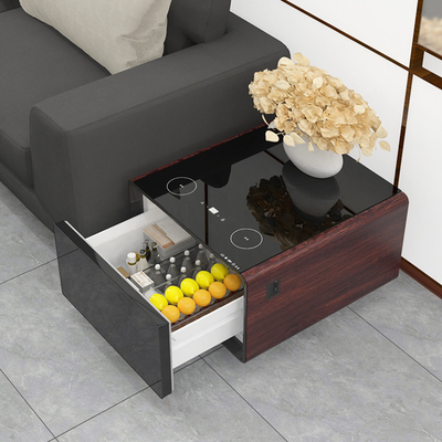 スマートコーヒーテーブル家具 家居 リビング リフレジャー ガラスバー ワインキャビネット
