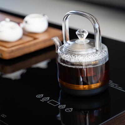 リビングルーム家具 煮沸し鍋のコーヒーテーブルと組み合わせた現代茶台