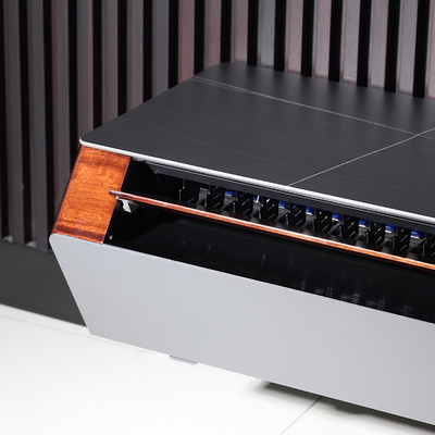 木製 モダン CB 25 AC キャビネット 冷却/加熱機能と革新的な壁掛け