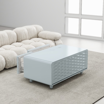 リビングルーム家具 ミュージックプレーヤーとUSB充電装置の多機能コーヒーテーブル