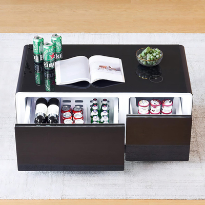 ワイヤレス充電 ミニ冷蔵庫 リビング 家具 ステンレス スチール